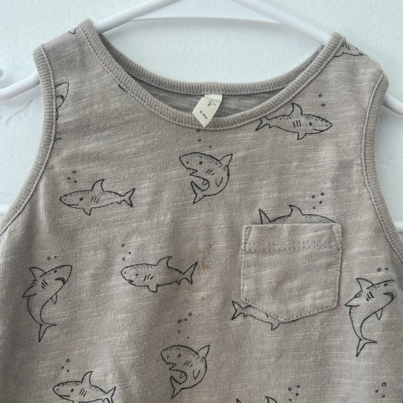Rylee & cru shark onesie - Picture 2 of 3